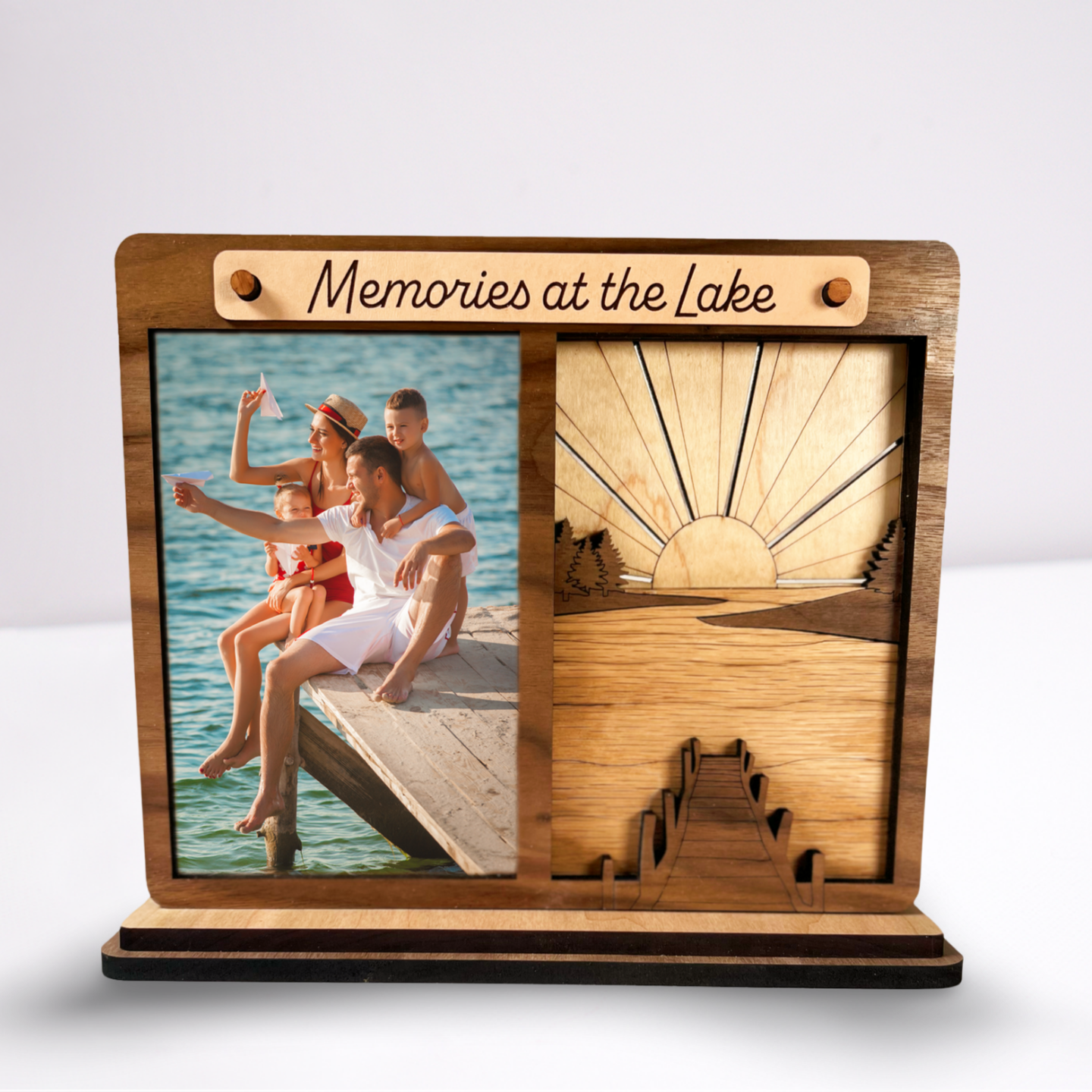 Destination Vacation Picture Frames, Wooden Memory Keeper, Perfect
Gift for Birthdays, Vacations or Christmas