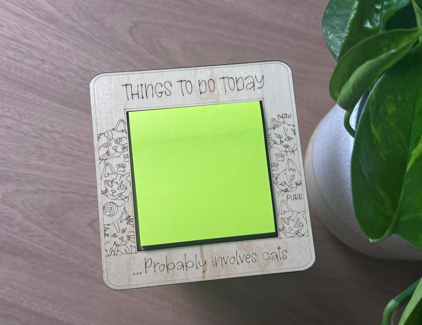 Pet Lover's Sticky Note Holder