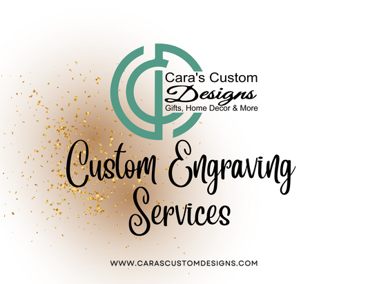 Custom Engraving Services photograph description