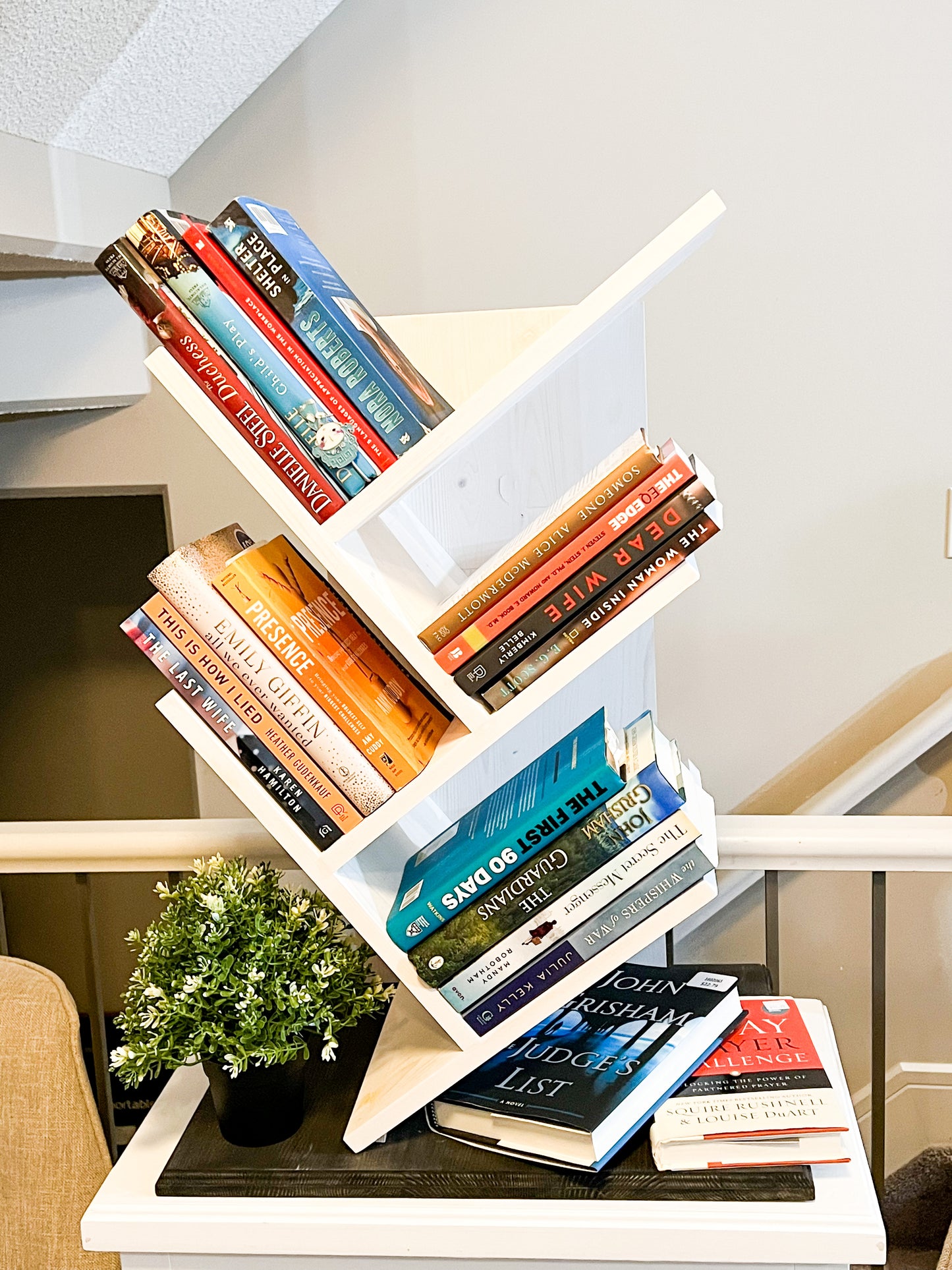 Solid Wood Tree book stand | perfect addition for any reading nook