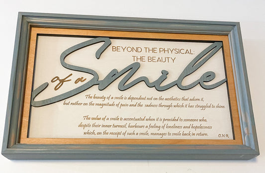 SMILE | Inspirational poetry| perfect gift for him | gift for her | gift for a special someone | Perfect For Mother’s Day