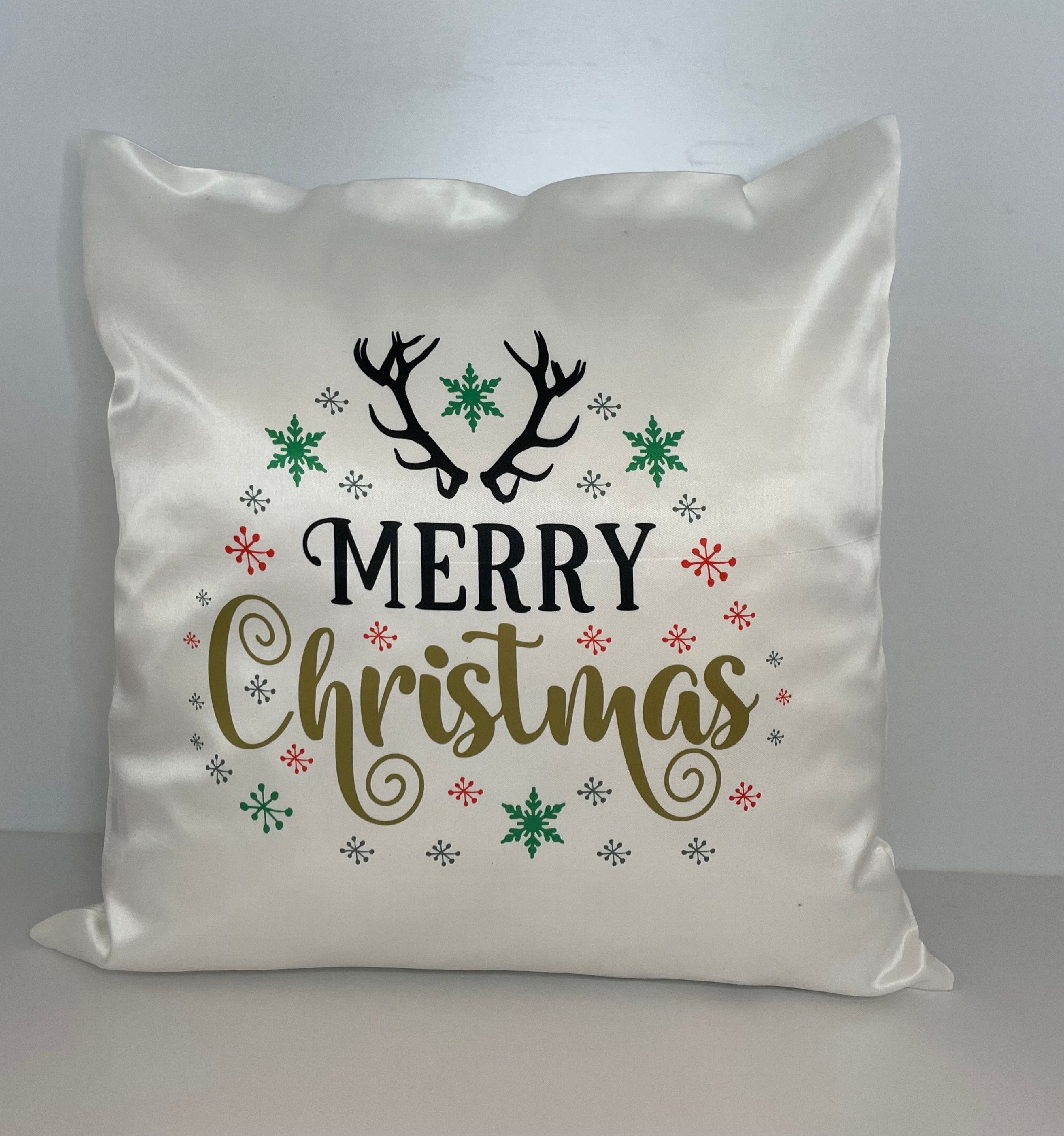 Custom discount christmas pillows